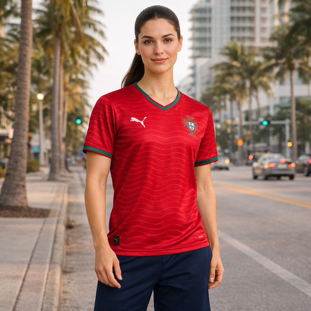 Portugal 2026 World Cup Women's Home Fan Jersey