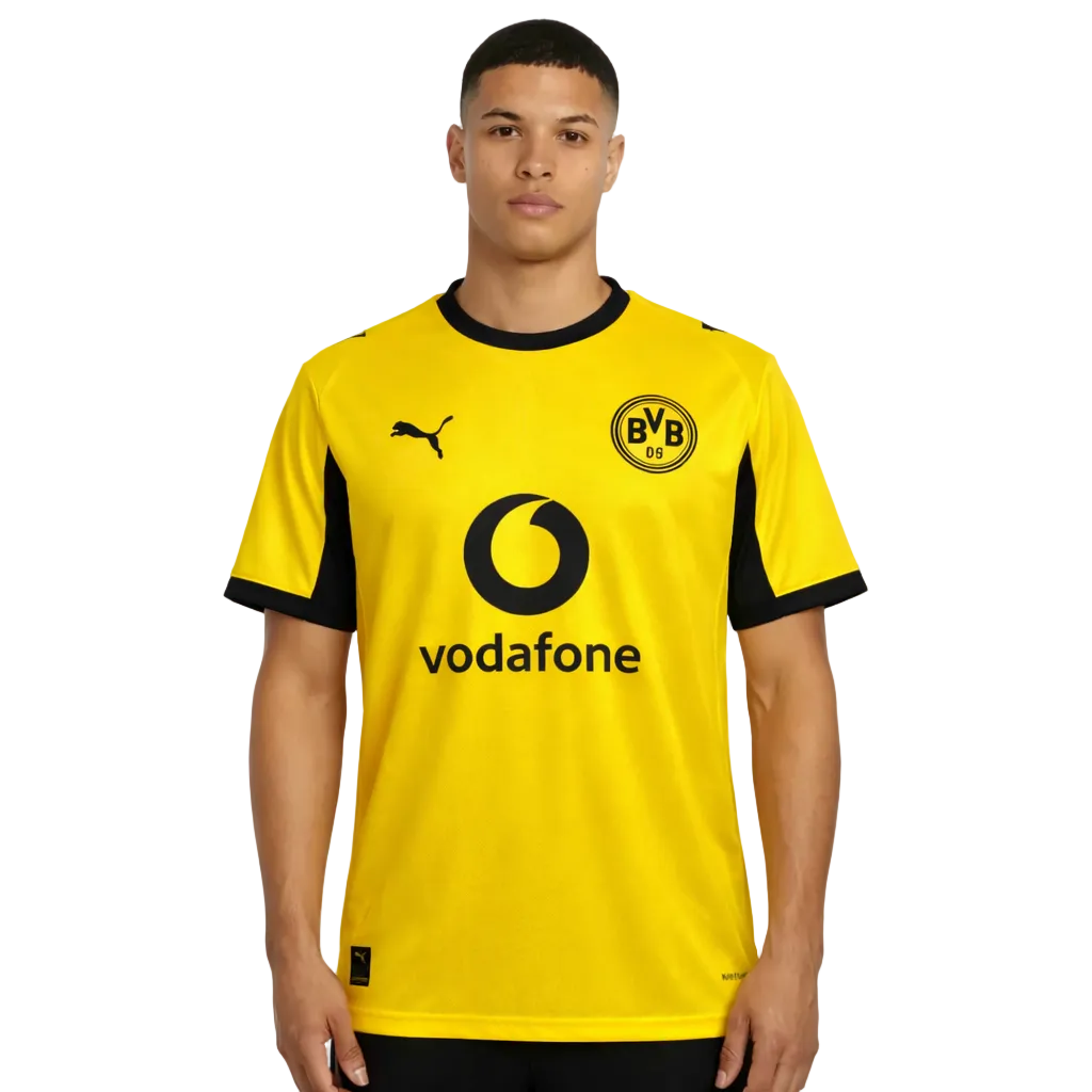 Borussia Dortmund 25/26 Home Jersey – "Cyber Yellow" Edition