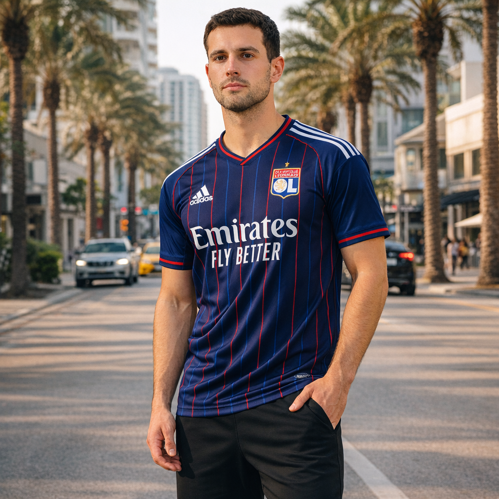 Olympique Lyonnais 25/26 Away Jersey – Rhône Legacy Edition