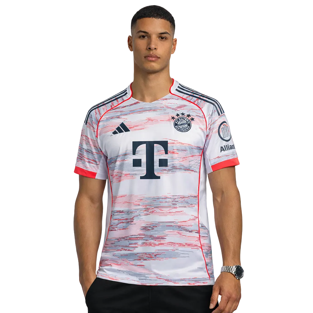 FC Bayern 25/26 Away Jersey – “Arctic Pulse” Edition