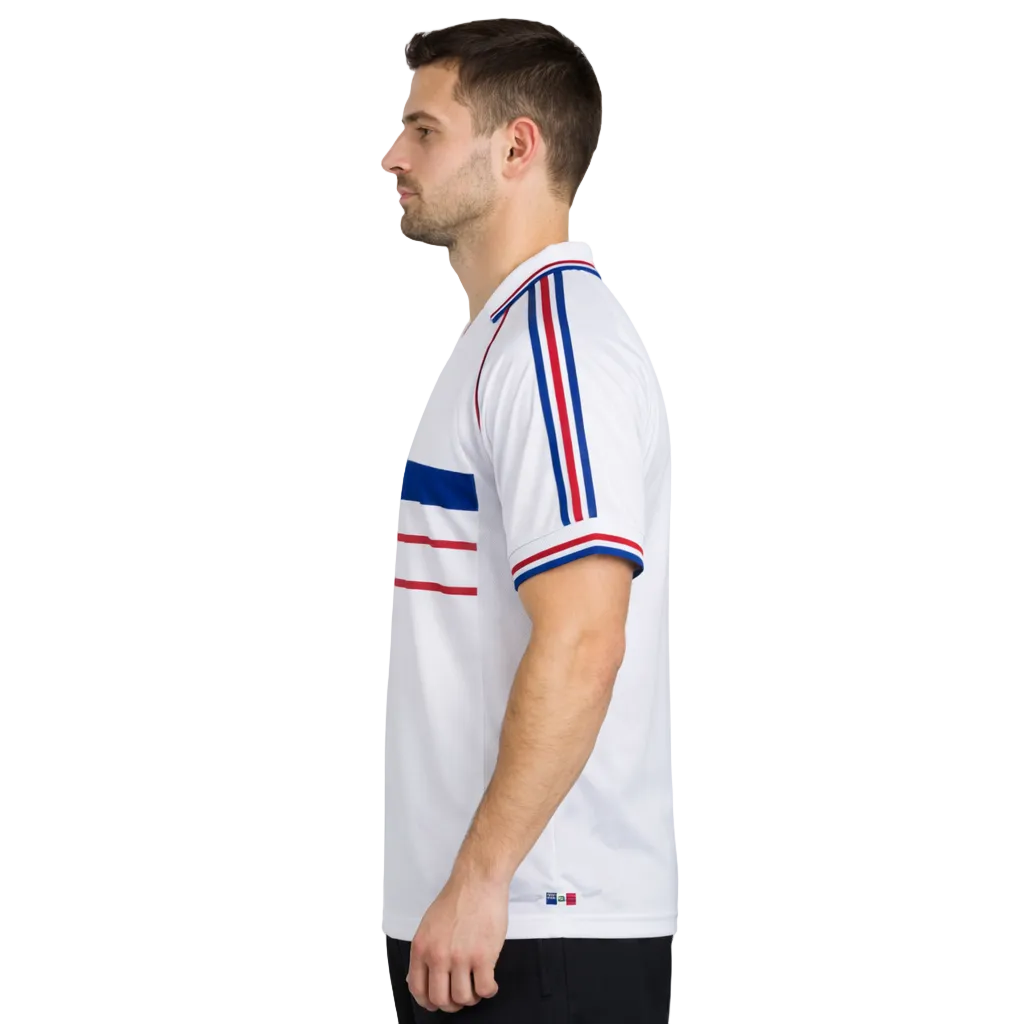 France 1998 Away Retro Jersey – Les Bleus Triumph Edition