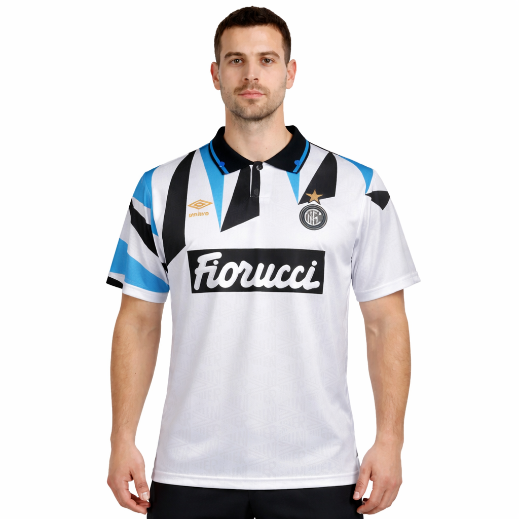 Inter Milan 1992/93 Away Retro Jersey – Nerazzurri Heritage Edition