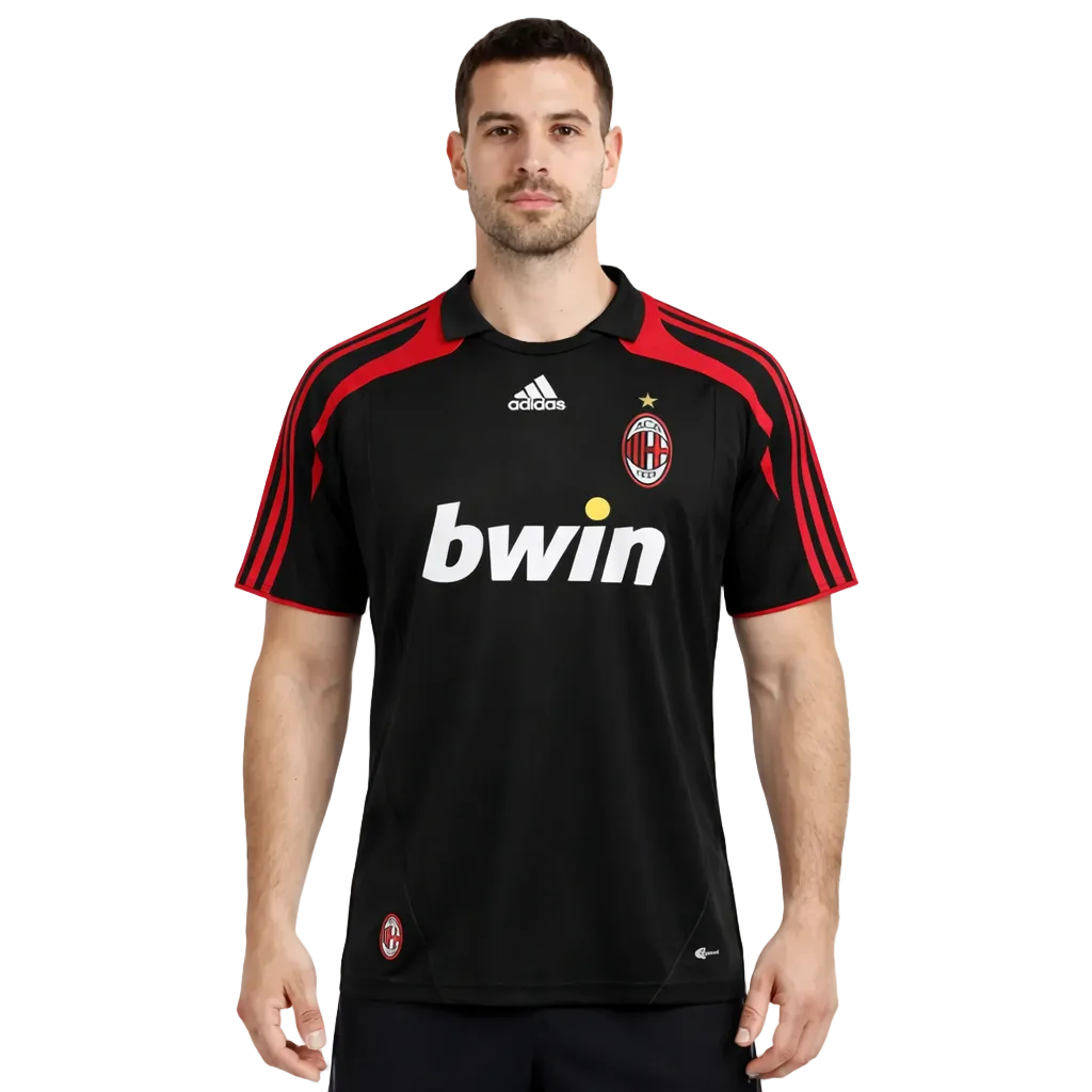 AC Milan 2007/08 Third Away Retro Jersey – Rossoneri European Edition