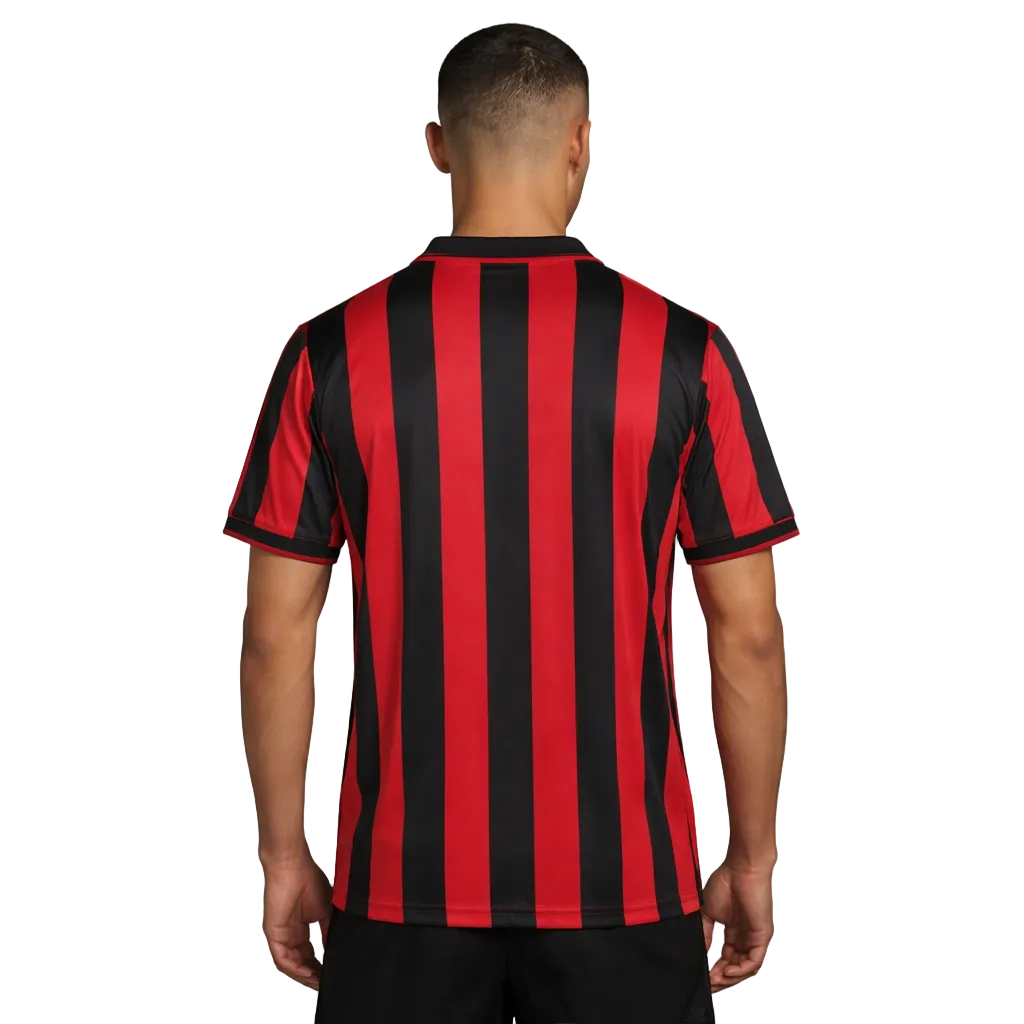 AC Milan 1995/96 Home Retro Jersey – Rossoneri Dominance Edition