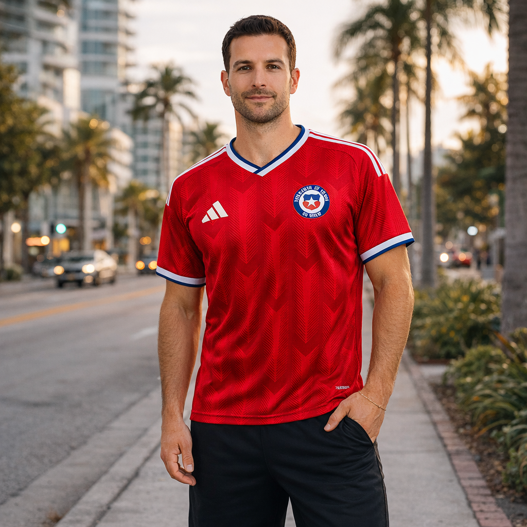 Chile 2026 World Cup Home Jersey
