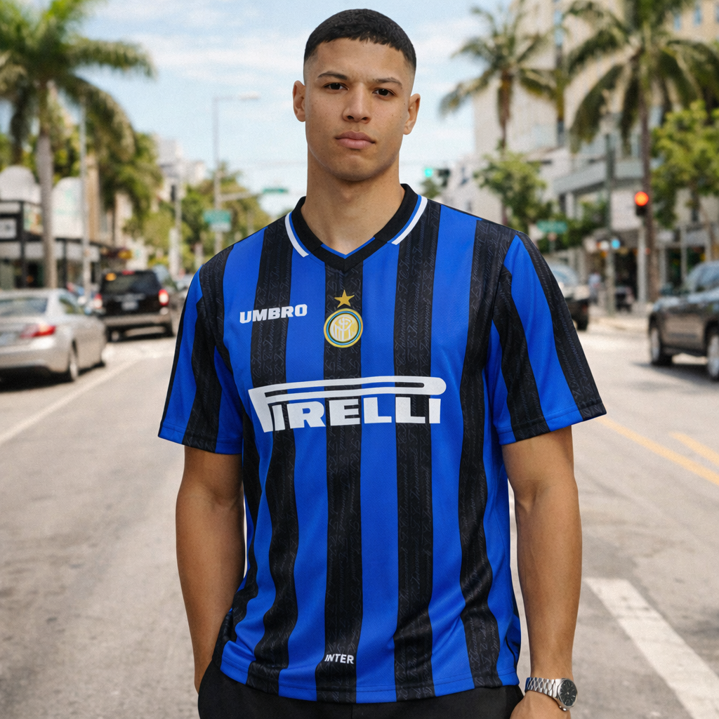 Inter Milan 1997/98 Home Retro Jersey - Golden Era Edition