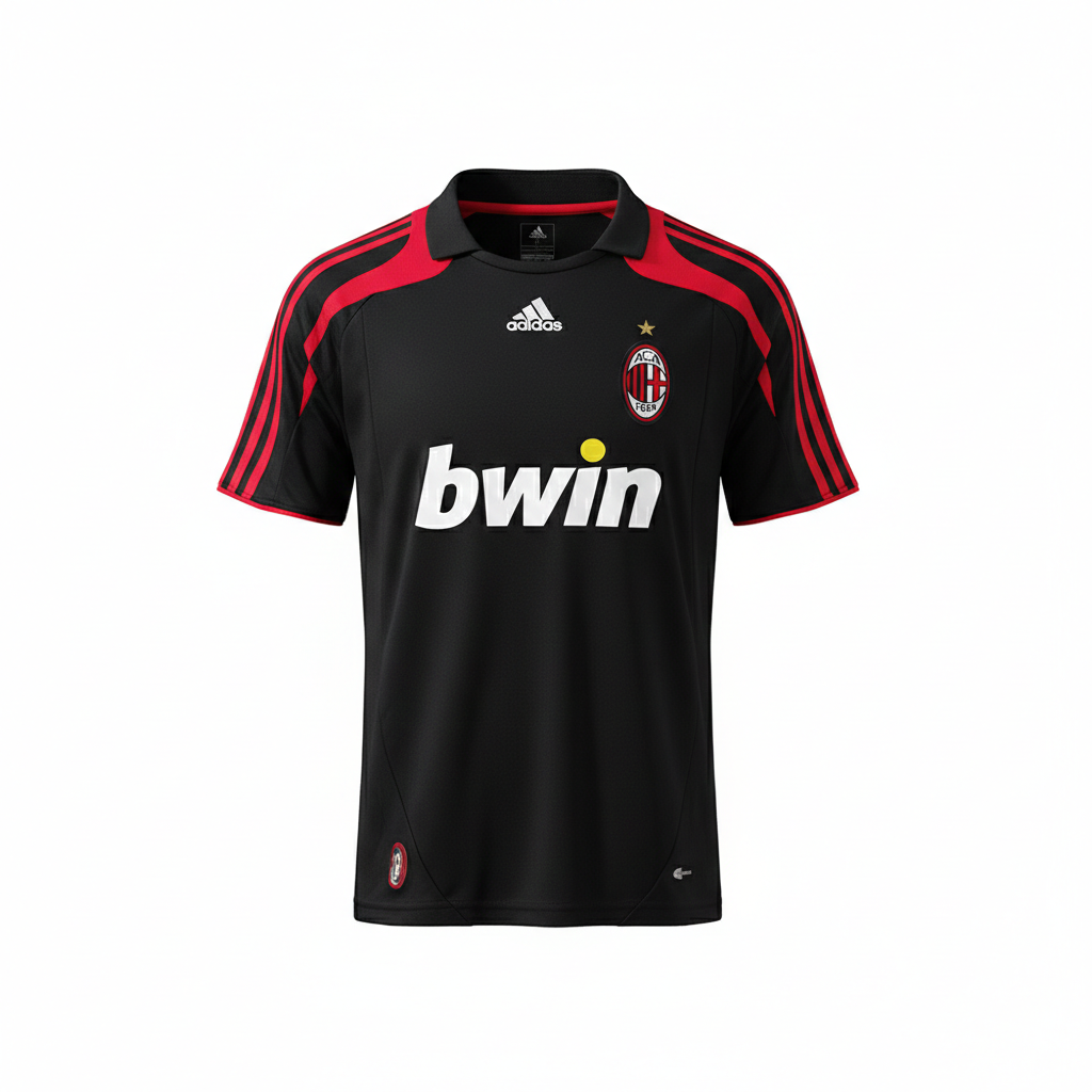 AC Milan 2007/08 Third Away Retro Jersey – Rossoneri European Edition