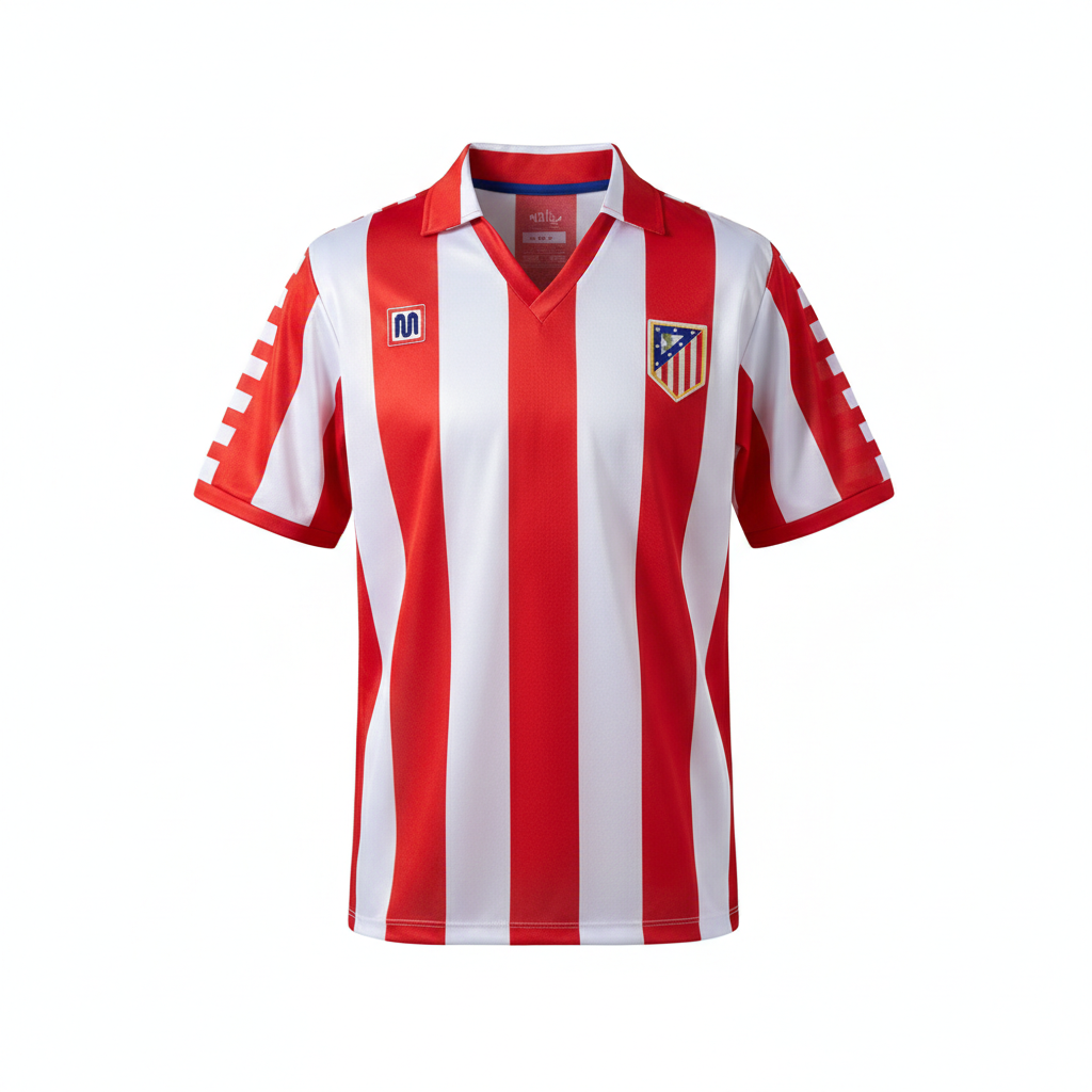 Atletico Madrid 1982/83 Home Retro Jersey – Classic Edition