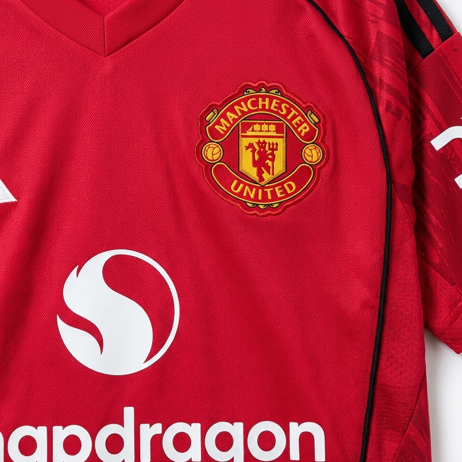 Manchester United 25/26 Home Jersey - "Snapdragon" Edition