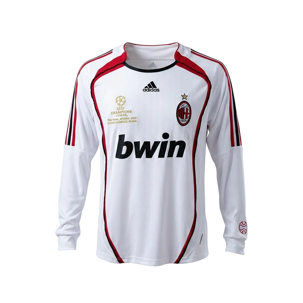 AC Milan 2006/07 Away Long Sleeve Retro Jersey