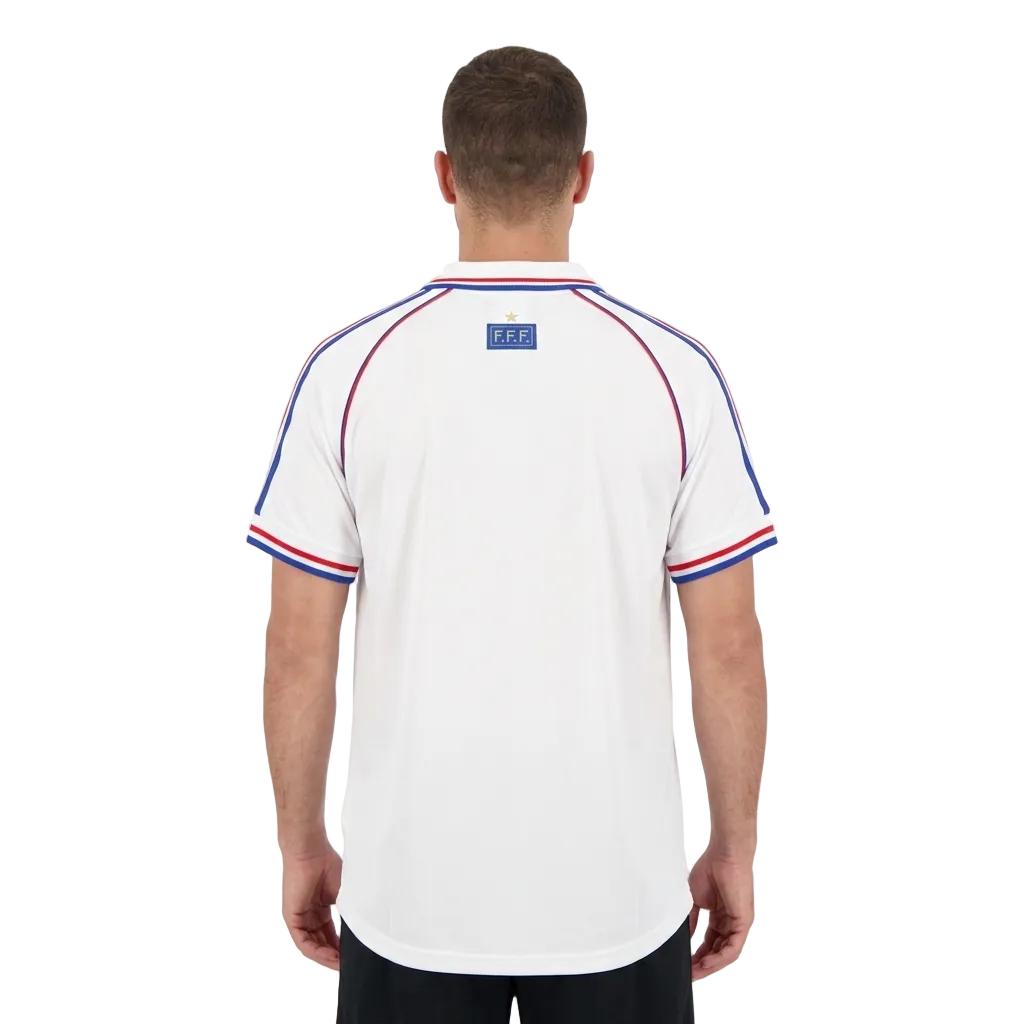France 1998 Away Retro Jersey – Les Bleus Triumph Edition