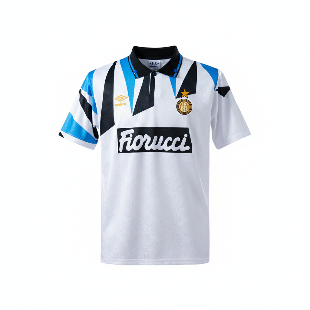 Inter Milan 1992/93 Away Retro Jersey – Nerazzurri Heritage Edition