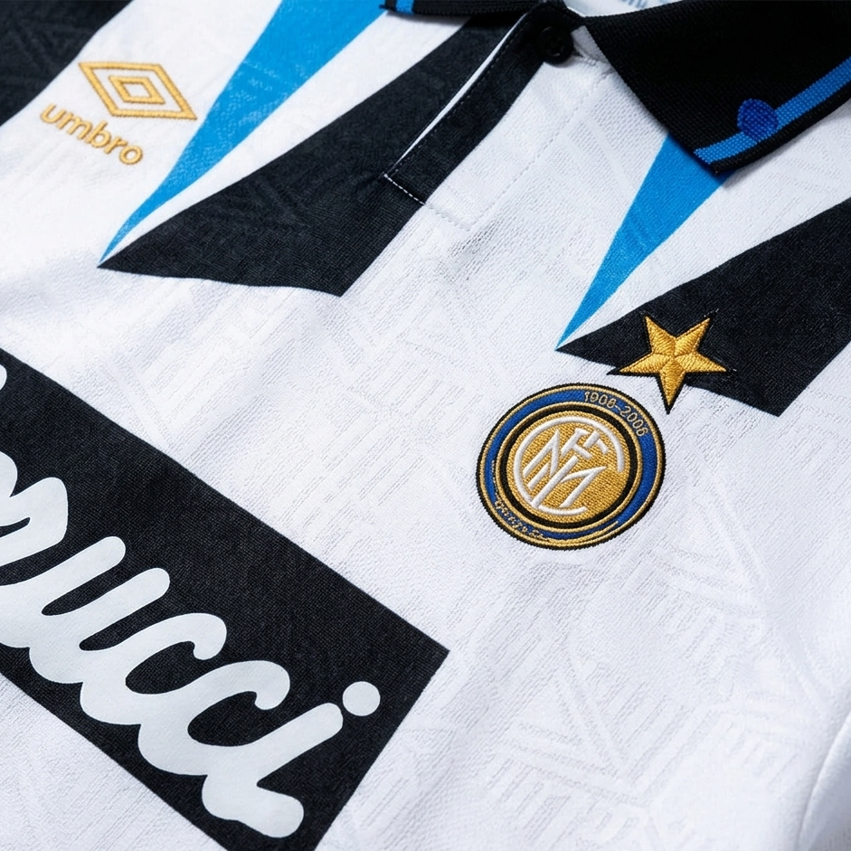 Inter Milan 1992/93 Away Retro Jersey – Nerazzurri Heritage Edition