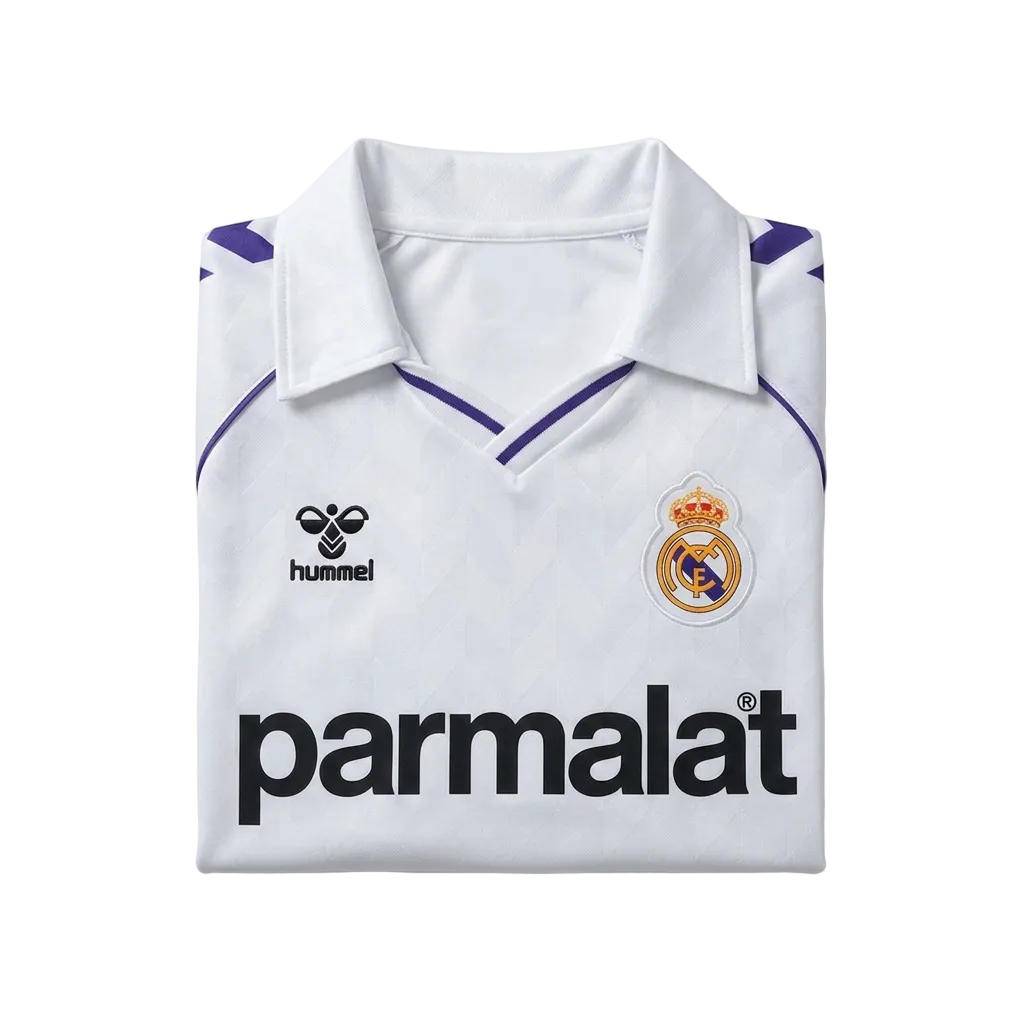 Real Madrid 1988/89 Home Retro Jersey – Champions Legacy Edition