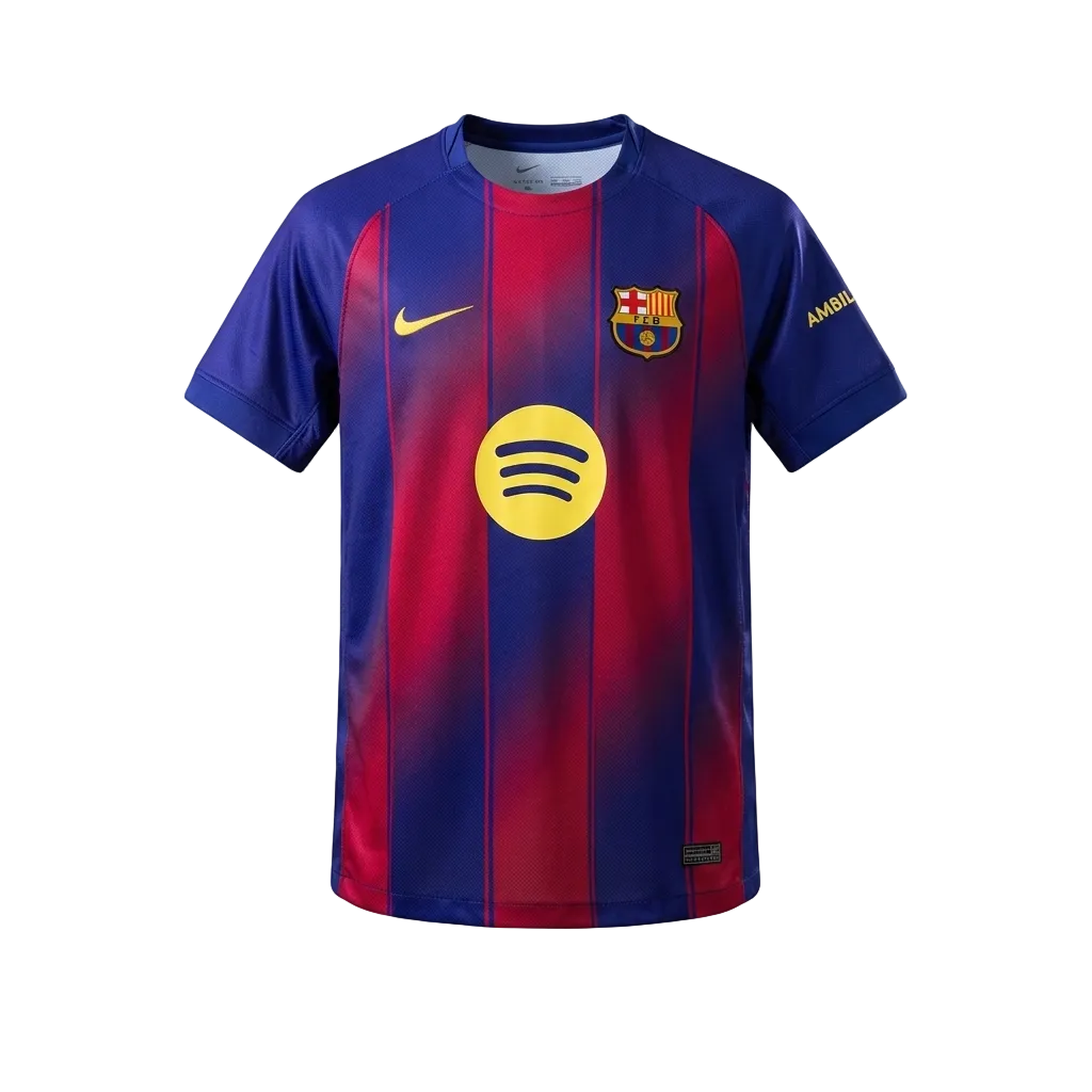 FC Barcelona 25/26 Home Jersey - Blaugra Edition