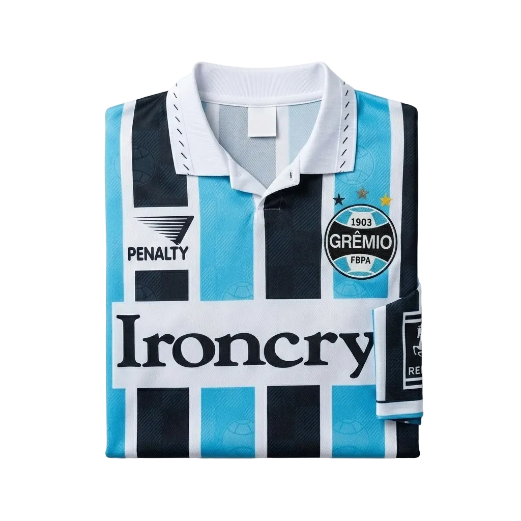 Grêmio 1997/98 Home Long Sleeve Retro Jersey – Tricolor Legacy Edition