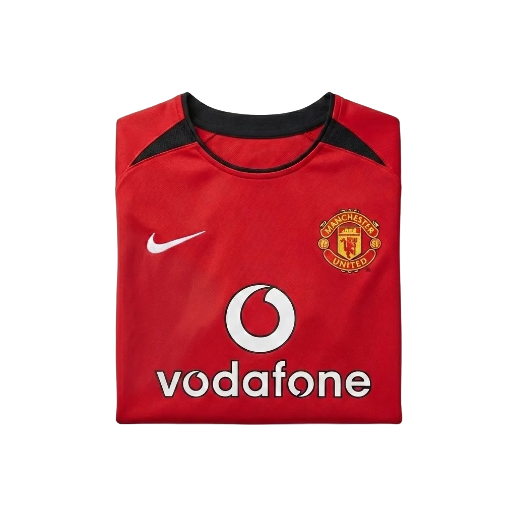Manchester United 2002/04 Home Long Sleeve Retro Jersey – Glory Edition