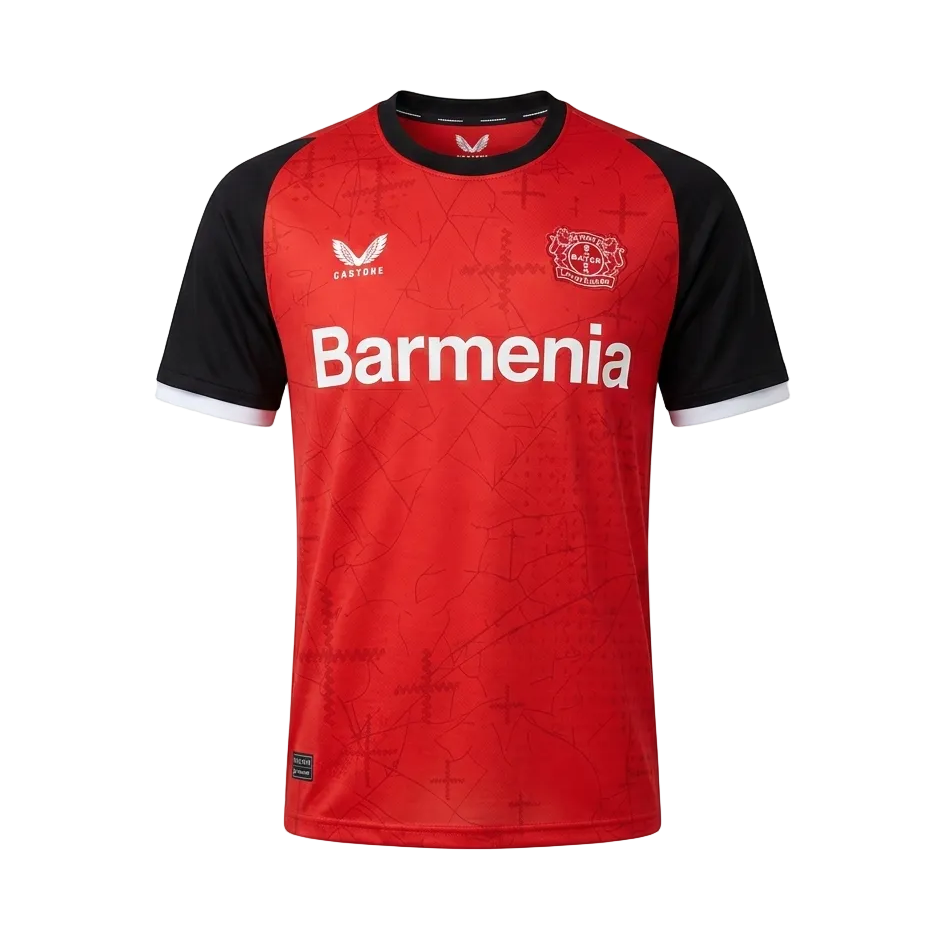 Bayer Leverkusen 24/25 Home Jersey – "Crossfire" Edition
