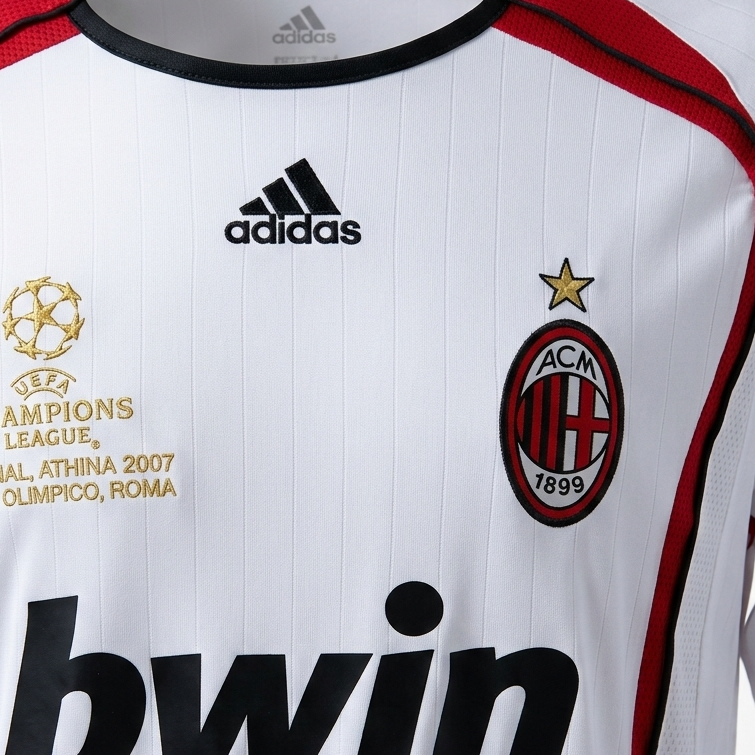 AC Milan 2006/07 Away Long Sleeve Retro Jersey