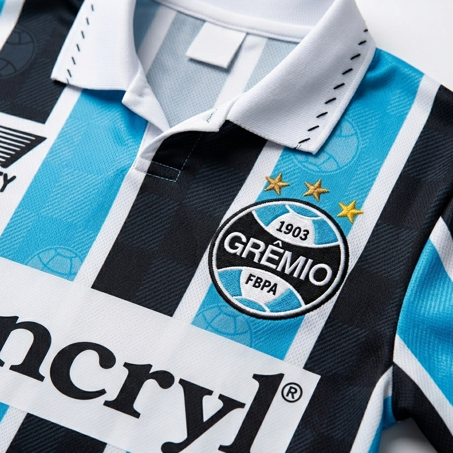 Grêmio 1997/98 Home Long Sleeve Retro Jersey – Tricolor Legacy Edition
