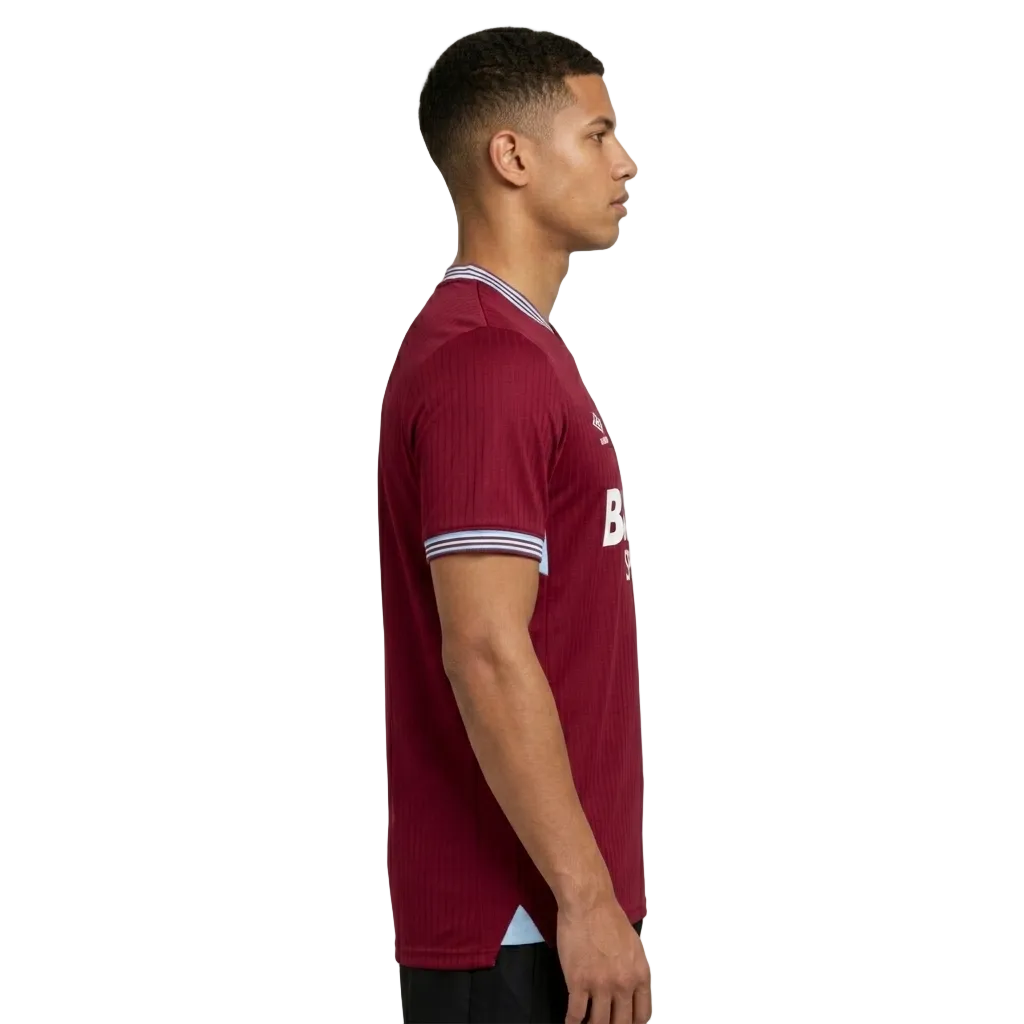 West Ham United Umbro 2025/26 Home Jersey – Claret