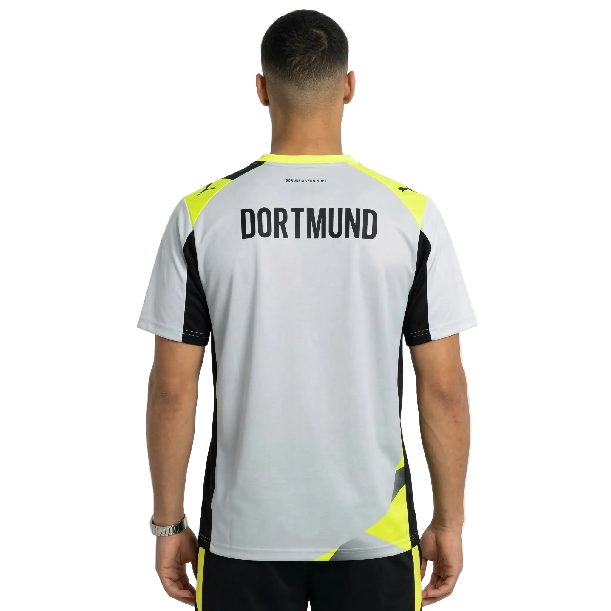 Borussia Dortmund 25/26 Away Jersey – "Voltage Prism" Edition