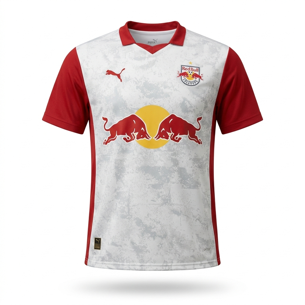 Red Bull Salzburg 25/26 Home Jersey – "Alpine Frost" Edition