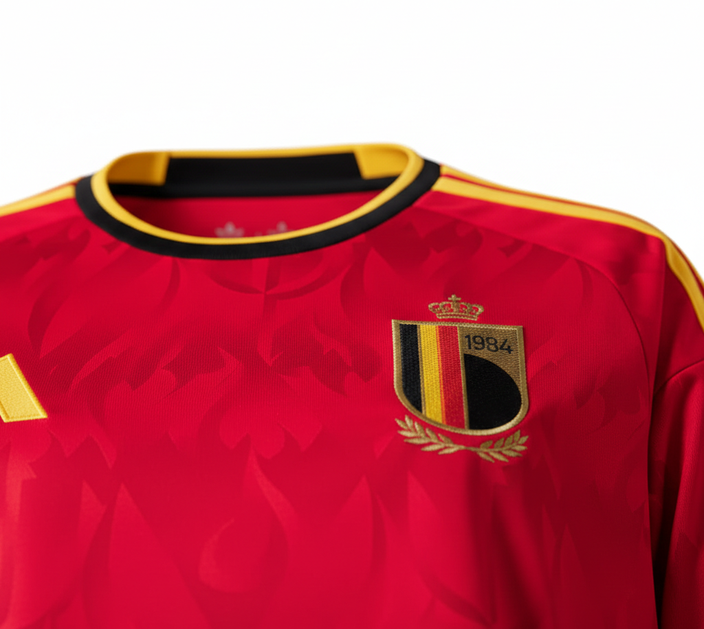 Belgium 2026 World Cup Home Fan Jersey