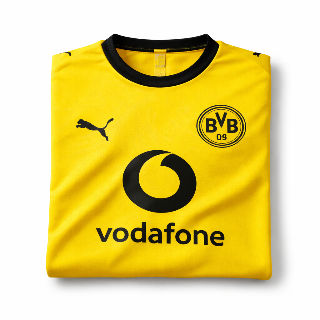 Borussia Dortmund 25/26 Home Jersey – "Cyber Yellow" Edition