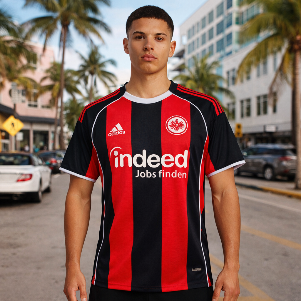 Eintracht Frankfurt 25/26 Home Jersey – "Eagle Strike" Edition