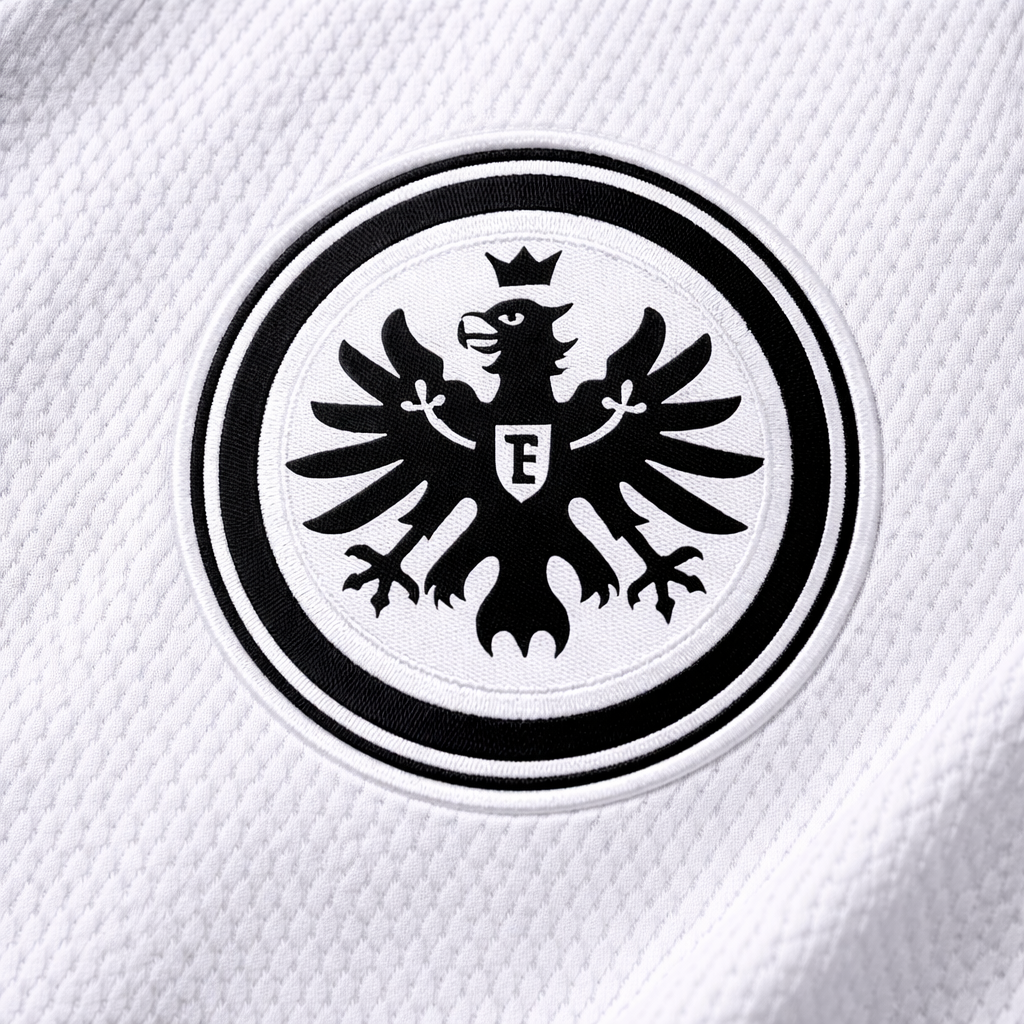 Eintracht Frankfurt 25/26 Away Jersey – "White Eagle" Edition