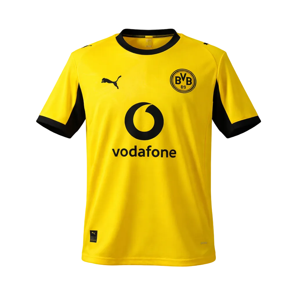 Borussia Dortmund 25/26 Home Jersey – "Cyber Yellow" Edition
