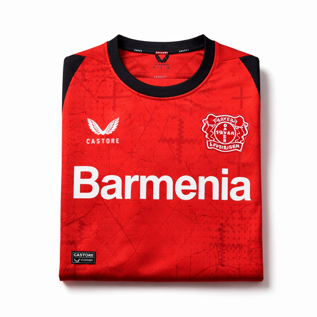 Bayer Leverkusen 24/25 Home Jersey – "Crossfire" Edition