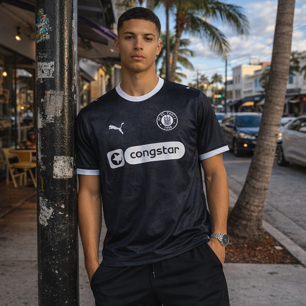FC St. Pauli 25/26 Home Jersey – "Street Rebellion"  Edition