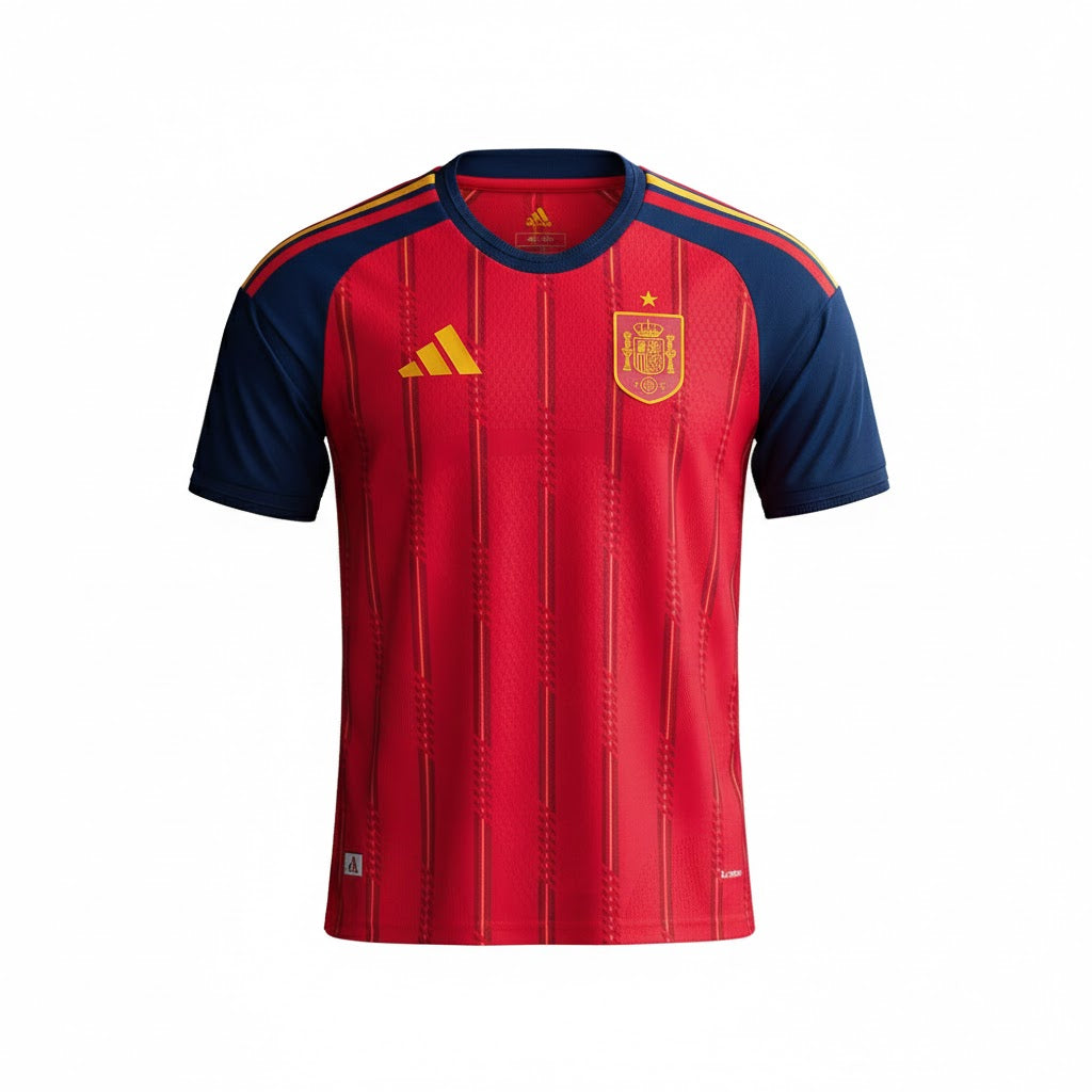 Spain National Team adidas FIFA x World Cup 2026 Home On Field Authentic Jersey