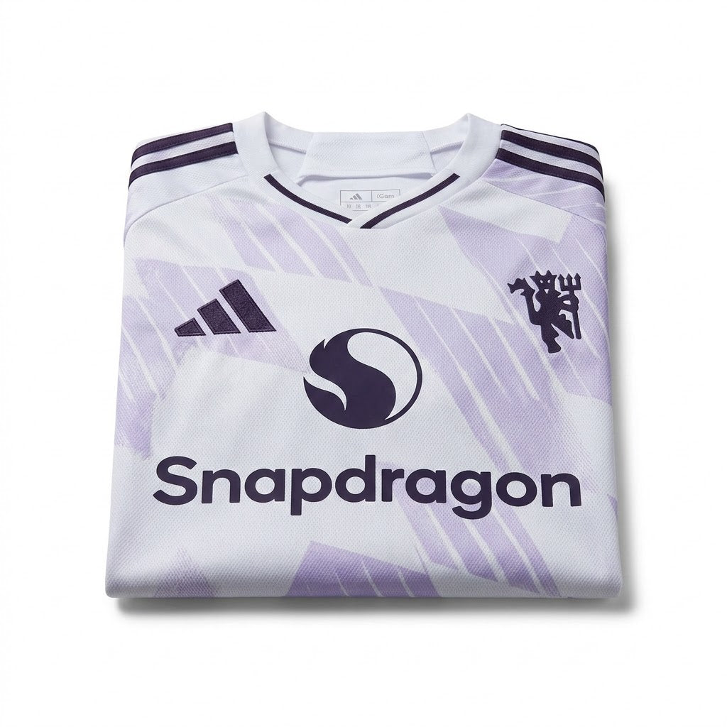 Manchester United 25/26 Away Edition - Snapdragon White Jersey